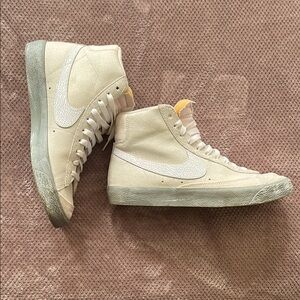 Nike Cream High-Top Sneakers